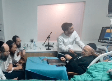 השיעור האחרון של הרב גרשון אדלשטיין