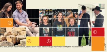 סשה טרופנוב מניח תפילין למחרת השחרור, ספיר כהן עם אירנה וילנה בהפגנה לשחרור החטופים, סשה וספיר השבוע בקריביים, חורבן הבית